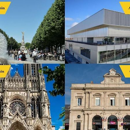 Forum Graphic Magnifique T2 Spacieux Au Centre Reims Exterior photo